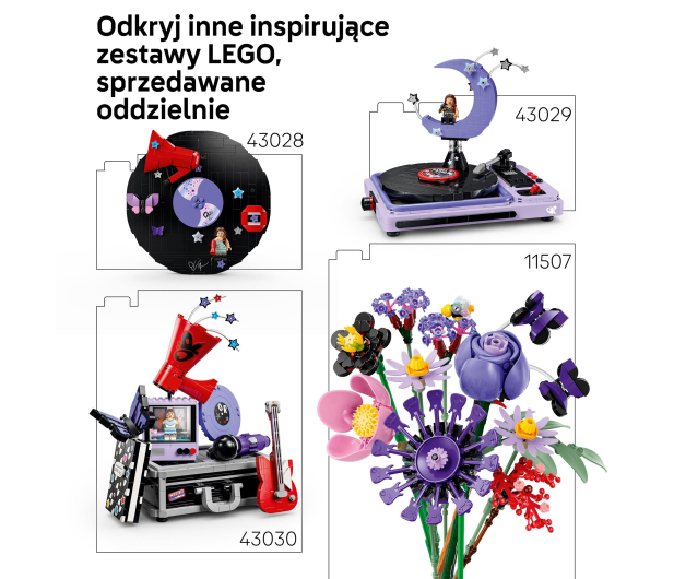 LEGO EDITIONS 43031 Podwójna gitara Olivii Rodrigo - 1547404 - zdjęcie 9